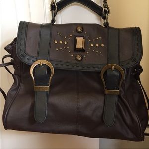 👜 Carlos Falchi brown and black purse 👜
